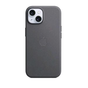Apple iphone 15 custodia magsafe in tessuto finewoven black