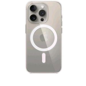 Apple iphone 15 pro custodia magsafe trasparente