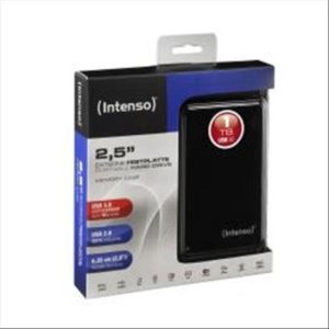 Intenso 6021560 hdd esterno 1.000gb usb 3.0 formato 2.5 5.400 rpm black