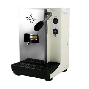 Aroma plus basic cffmcaro0026 macchina da caffÈ cialde 44mm bianco