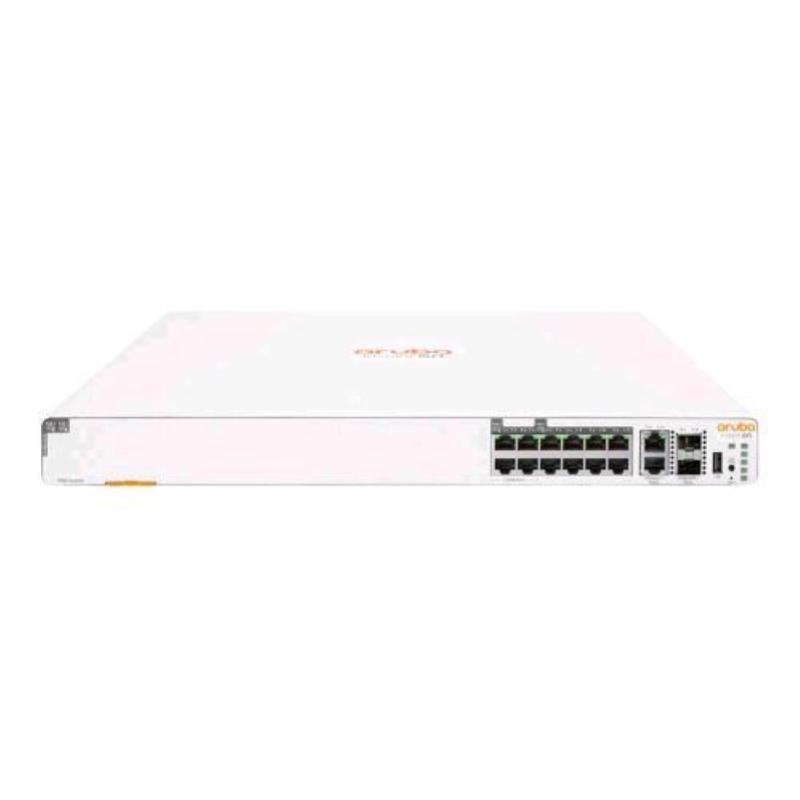 Hpe aruba instant on 1960 switch gestito 4 x 2.5gbase-t + 8 x 100/1000/10gbase-t + 2 x 100/1000/10gbase-t + 2 x 10 gigabit sfp+ poe (480 w) montabile su rack