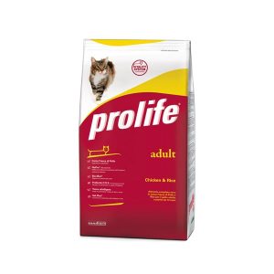 Prolife Gatto Adult Pollo e Riso Secco