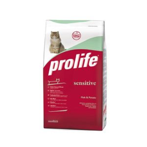 Prolife Gatto Sensitive Pesce e Patata