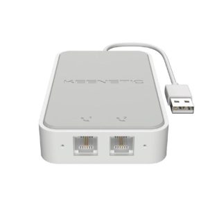 Keenetic linear kn-3110 adattatore voip 2 porte fxs rj11 compatibile con tutti gli operatori