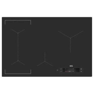 Aeg serie 9000 iae84881ib piano cottura a induzione in vetroceramica 4 zone di cottura sensepro food sensor wireless 80 cm nero