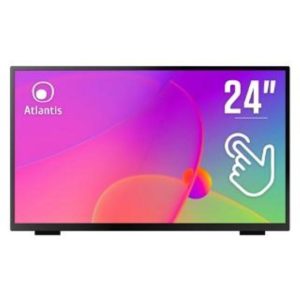 Atlantis land a05-t24a-vhdm monitor pc 24“ 1920×1080 pixel full hd led touch screen nero