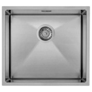 Elleci yoga 500 liy500sac lavello da incasso 1 vasca senza gocciolatoio cm 54×44 inox satinato