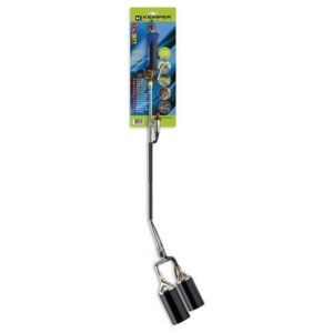 Potente bruciaerba professionale per trattare ampie superfici, grazie ai due bruciatori di diametro 60 mm. per uso professionale in campo agricolo e manutenzione aree pubbliche