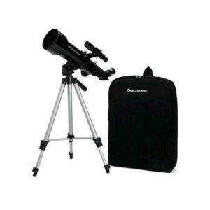 Celestron travelscope 50 telescopio diametro obiettivo 50mm focale 360mm 20x/8x zaino e treppiede incluso colore nero