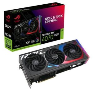 Asus rog -strix-rtx4070s-o12g-gaming nvidia geforce rtx 4070 super 12gb gddr6x