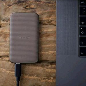 Intenso tx500 ssd 500gb esterno usb-c + usb-a 3.2 gen.2 marrone