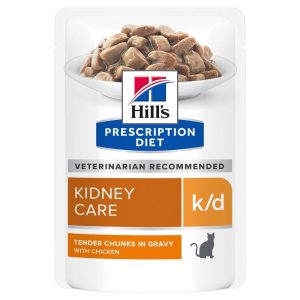 Hill's k/d con Pollo Prescription Diet Feline Umido in Busta