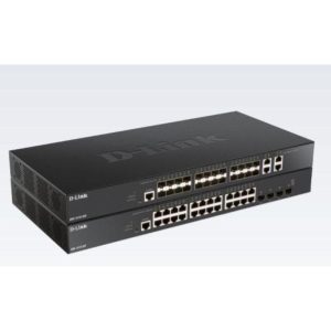 D-link dxs-1210-28t switch gestito 10g 24 x 10gbase-t + 4 x 25 gigabit sfp28