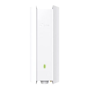 Tp-link omada eap623-outdoor hd v1 access point interno/esterno wireless dual band 2.4/5ghz wi-fi 6 1800 mbit/s poe mimo 1 x rj45 gigbit montabile su palo soffitto muro bianco