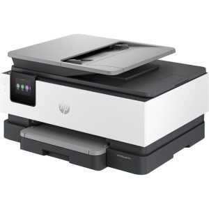 Hp officejet pro 8135e 40q47b, stampante multifunzione a getto d`inchiostro a4 a colori, fronte e retro automatico, 20 ppm, wi-fi, hp smart, 3 mesi di inchiostro instant ink inclusi con hp+, grigia