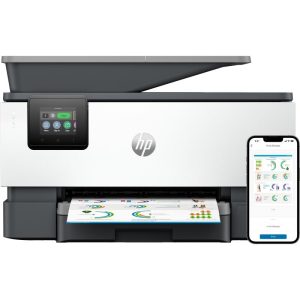 Hp officejet pro 9125e stampante multifunzione ink jet a colori a4 wi-fi duplex scanner piano adf fax duplex a colori usb rj-11 18ppm