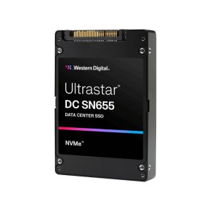 Western digital ultrastar dc sn655 ssd 7.68tb nvme 2.5 u.3 pci express 4.0 tlc 3d nand
