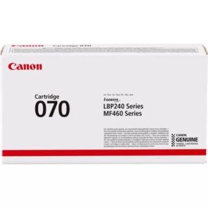 Toner canon 070 bk nero 3000pp x lbp243dw lbp246dw mf461dw mf463dw mf465dw