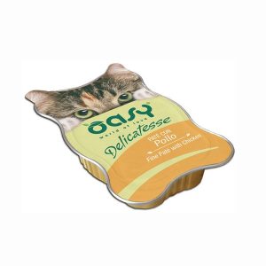 Oasy al Pollo in Vaschetta per Gatti 85gr