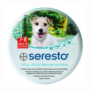 Seresto Collare Antiparassitario Seresto per Cani fino 8Kg (Small)