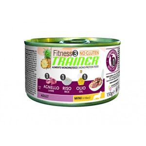 Trainer Fitness 3 Adult Mini Agnello per Cani 150g