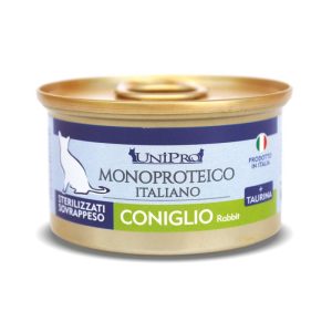 Unipro Monoproteico al Coniglio Umido per Gatti 85gr