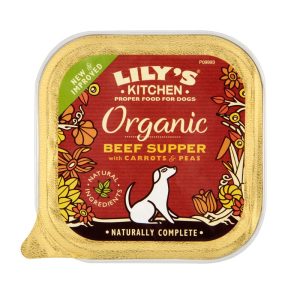Lily’s Kitchen al Manzo Vaschetta Bio per Cani 150gr