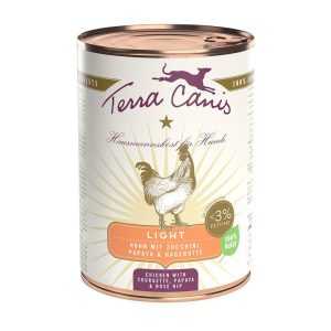 Terra Canis Pollo Light con Zucchine, Papaia e Rosa Canina 400gr