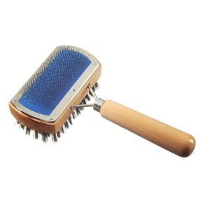 Camon Spazzola Cardatore Doppio In Legno