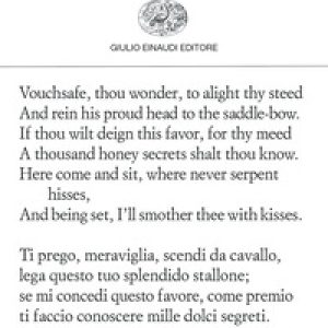 Poemetti: Venere e Adone-Lo stupro di Lucrezia. Testo inglese a fronte