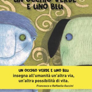 Un occhio verde e uno blu