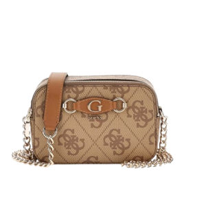 Mini tracolla GUESS Izzy 4G logo art.HWOS865414 Marrone GUESS 100% Poliuretano Cina 190231910190