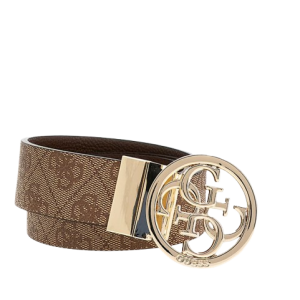Cintura GUESS Nolana 4G logo reversibile art.BW9166P4235 L GUESS Marrone Poliuretano Romania 7618391696394