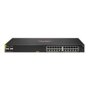 Aruba 6100 24g Class4 Poe 4sfp+ 370w Gestito L3 Gigabit Ethernet (10/100/1000) Supporto Power Over (poe) 1u Nero
