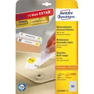 Avery L4732rev-25 Etichetta Per Stampante Bianco