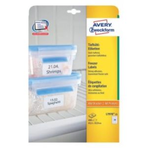 Avery L7970-25 Etichetta Autoadesiva Rettangolo Con Angoli Arrotondati Bianco 600 Pz