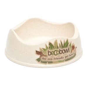 Beco Bowl Ciotola Eco-Compatibile Panna Misura Small