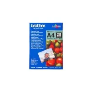 Brother Bp-71ga4 Carta Fotografica A4 Blu, Rosso