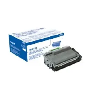 Brother Tn-3480 Cartuccia Toner 1 Pz Originale Nero