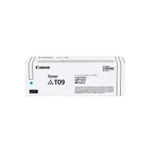 Canon T09 Cartuccia Toner 1 Pz Originale Ciano