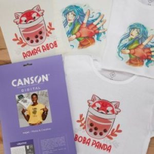 Canson C204567480 Transfer Per Abbigliamento Ad Inchiostro
