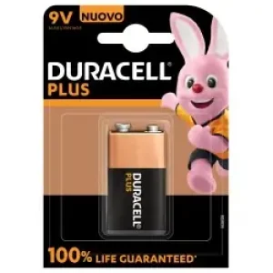 Duracell Plus 100 9v B1 X10