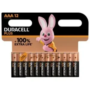 Duracell Plus Aaa Batteria Monouso Mini Stilo Alcalino