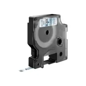 Dymo D1 - Standard Etichette - Nero Su Trasparente - 6mm X 7m