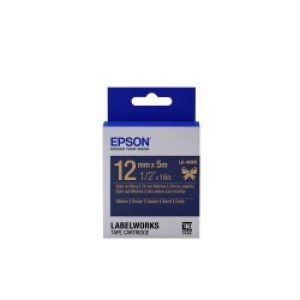 Epson Nastro Satinato Per Etichettatrici Lk-4hkk Oro/blu 12 Mm (5 M)