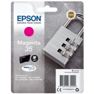 Epson Padlock Singlepack Magenta 35 Durabrite Ultra Ink