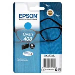 Epson Singlepack Cyan 408 Durabrite Ultra Ink