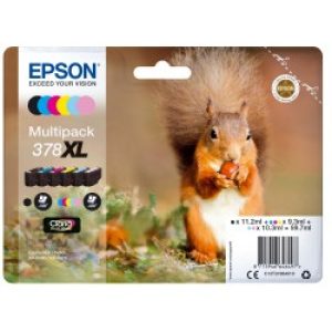 Epson Squirrel Multipack 6-colours 378xl Claria Photo Hd Ink
