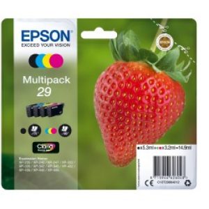 Epson Strawberry Multipack Fragole 4 Colori Inchiostri Claria Home 29