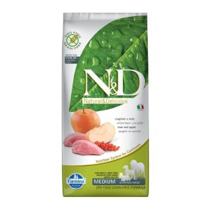 Farmina N&D Cane Grain Free Medium Cinghiale Peso Confezione 12 Kg